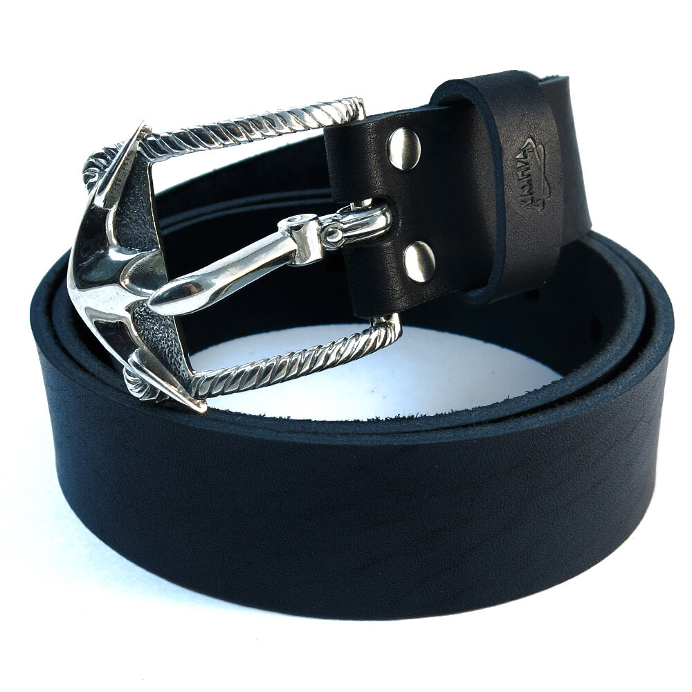German silver belt buckle Anchor, Pin type belt buckle, Frame belt buckle