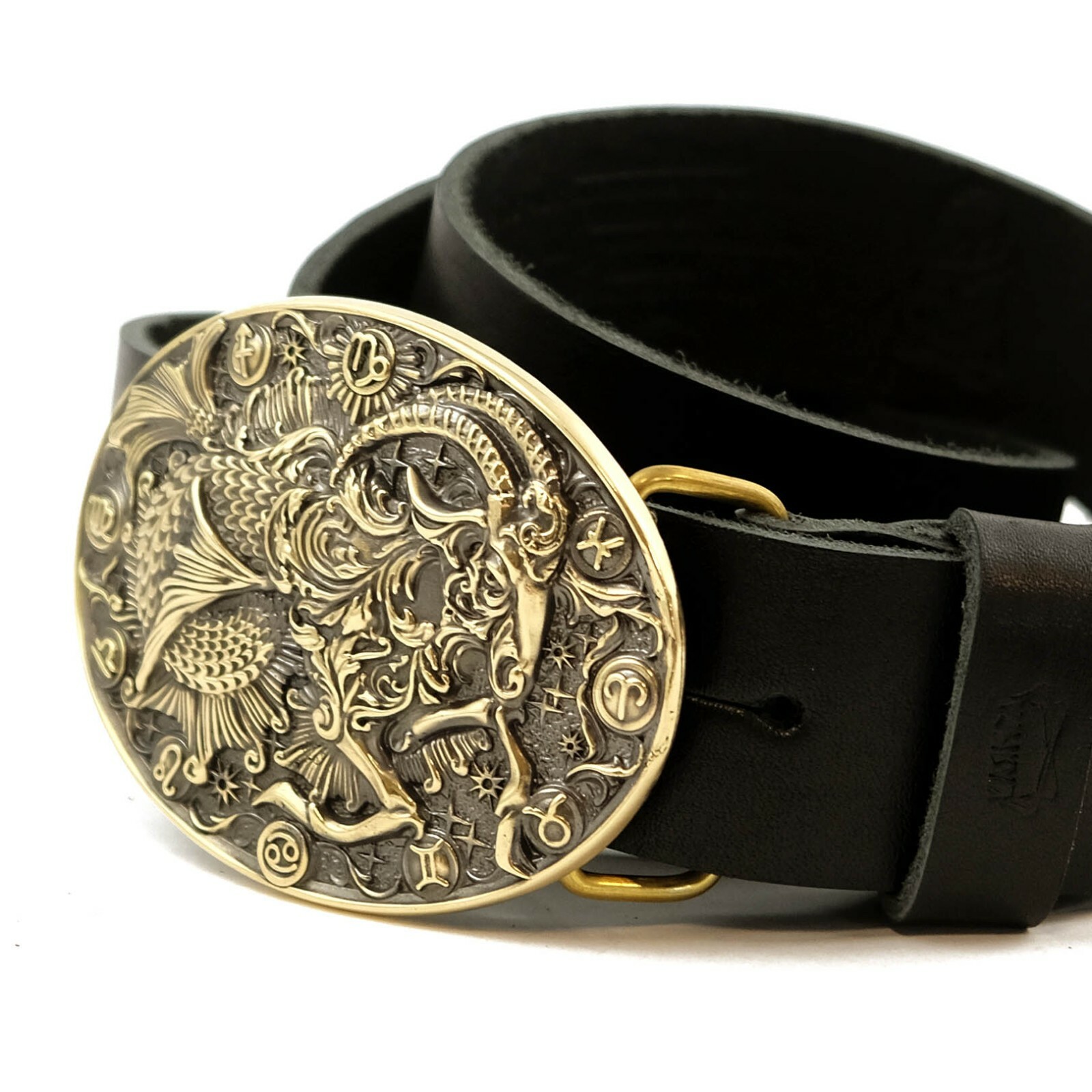 Capricorn belt buckle, Capricorn Sea Goat Horoscope Astrological Zodiac Sign