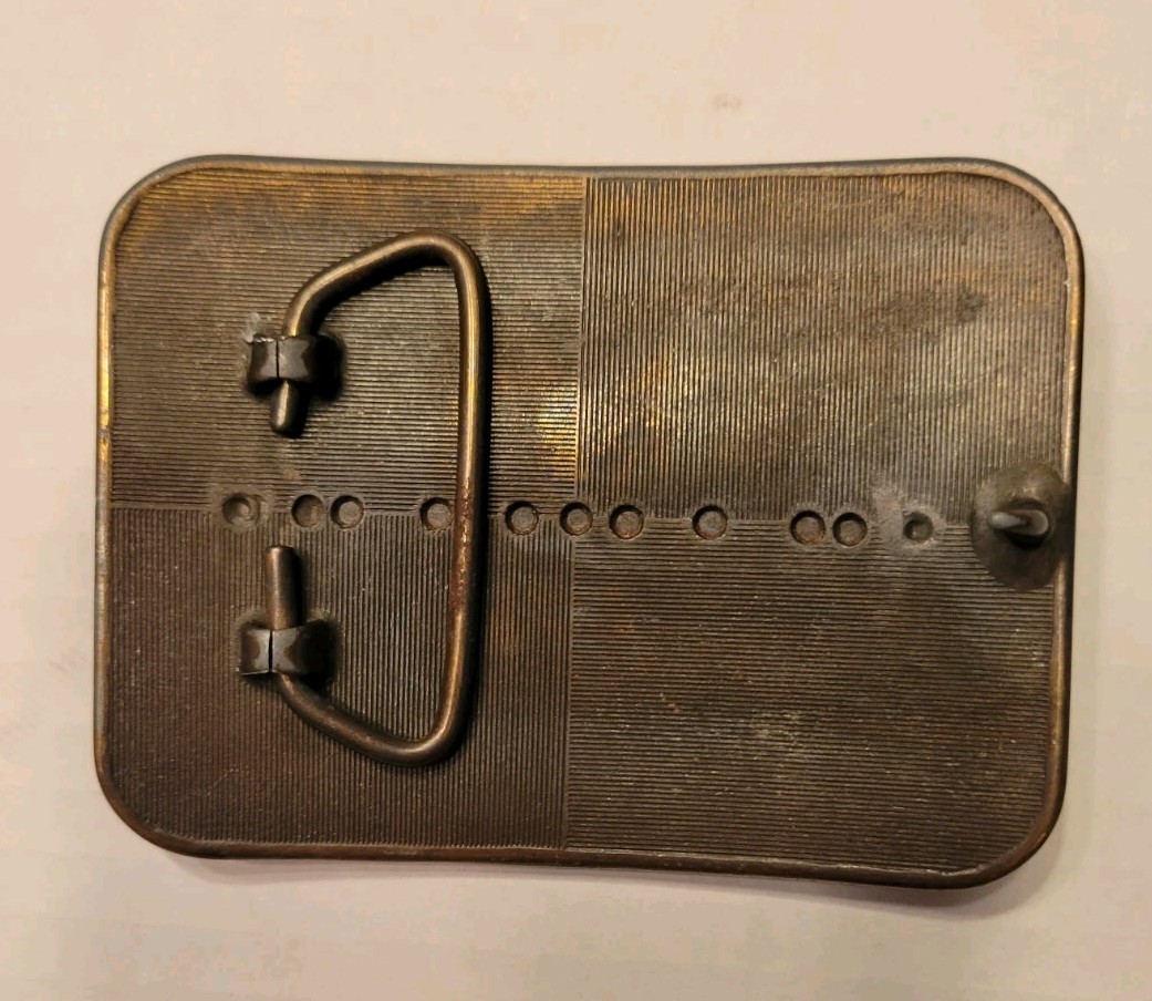 Vintage Locomotive Railroad Belt Buckle – GM 1977