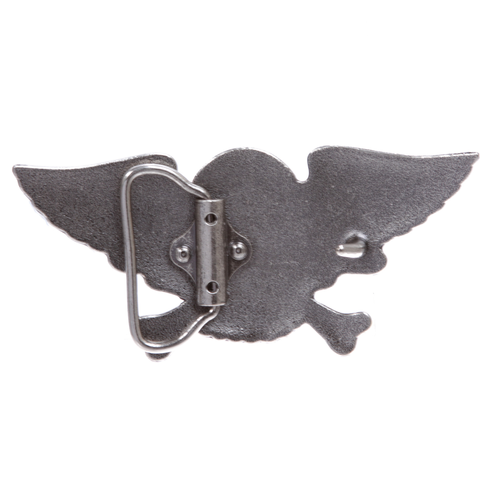 Winged Skull and Cross Bone Pirate Belt Buckle
