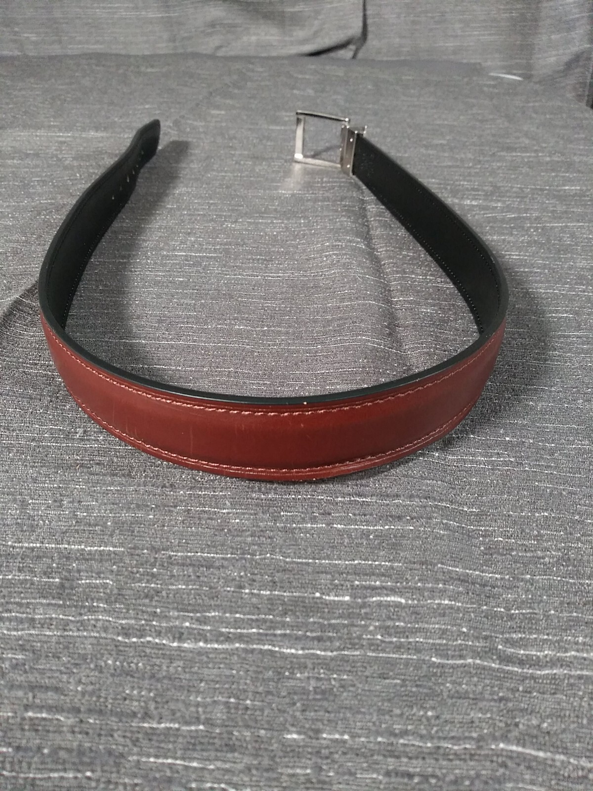 Dickies Belt Brown Mens Large 30 32 Imitation Leather