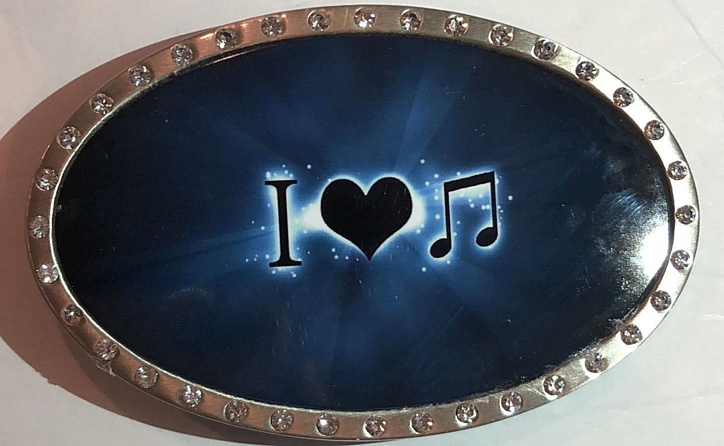 music & peace sign belt buckle party buckle dj belt buckle westren cowboy