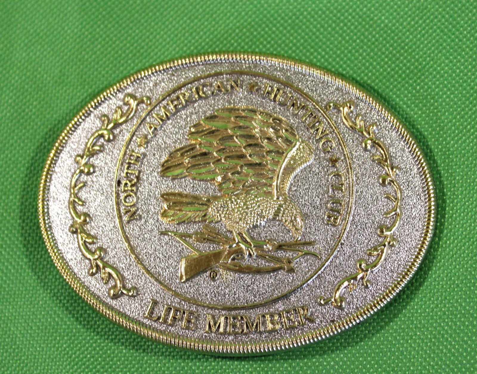 North American Hunting Club Life Member BELT BUCKLE Elegant Bling Neat Buckle!