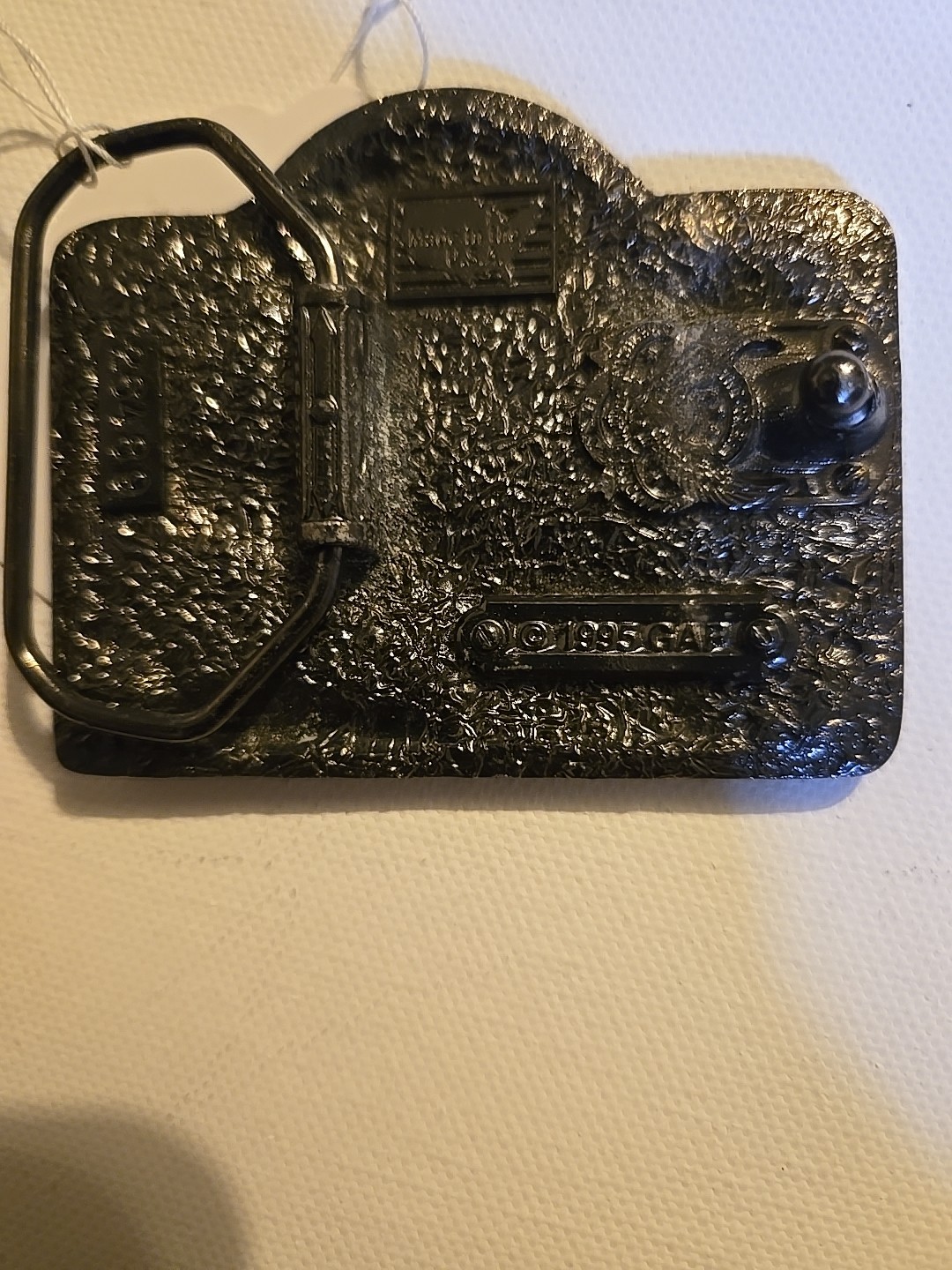 VINTAGE SEARS CRAFTSMAN TOOLS BELT BUCKLE EAT MY DUST 1995 GAP USA