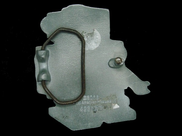 UC07141 REALLY COOL DIECUT **ROBOT** ART PEWTER BELT BUCKLE