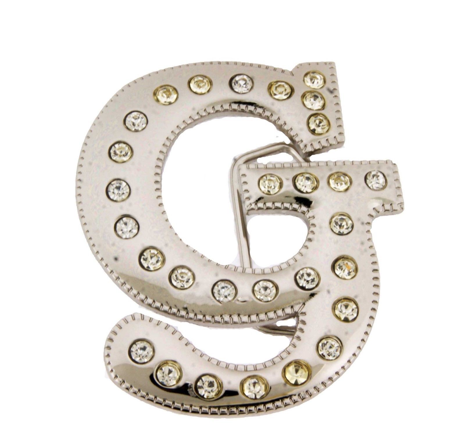 Letter Initial G Belt Buckle New Men Women Western Rodeo Cowboy Fashion Cowgirl