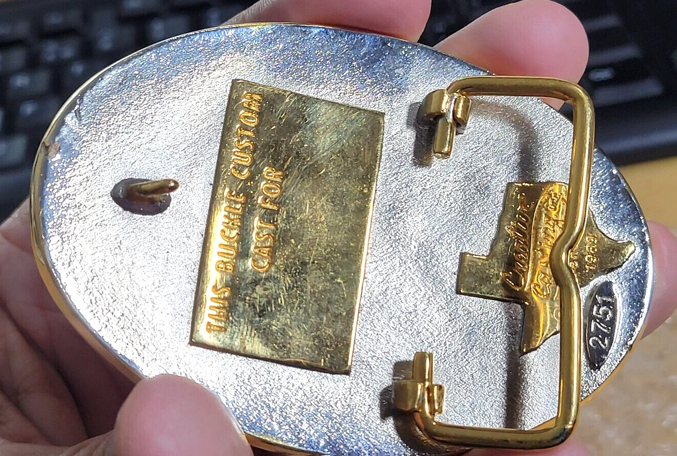 MUST SEE CREAM PUFF DEPARTMENT OF THE INTERIOR PARKS POLICE BELT BUCKLE X12/H