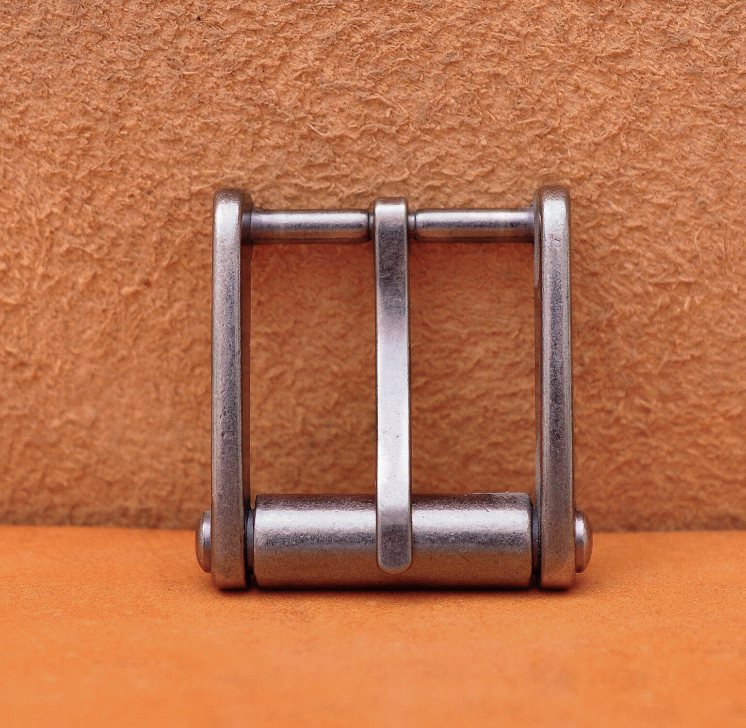 Novelty Mens Retro Single Prong Pin Metal Belt Buckle 32mm Silver Color