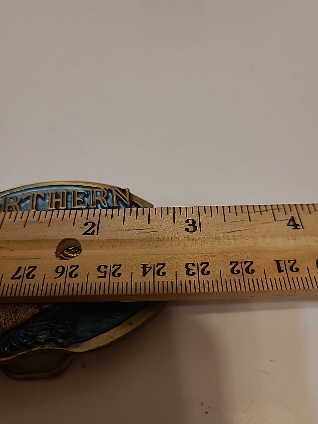 Vintage American Buckle Company Northern Pike Made In The USA 1998