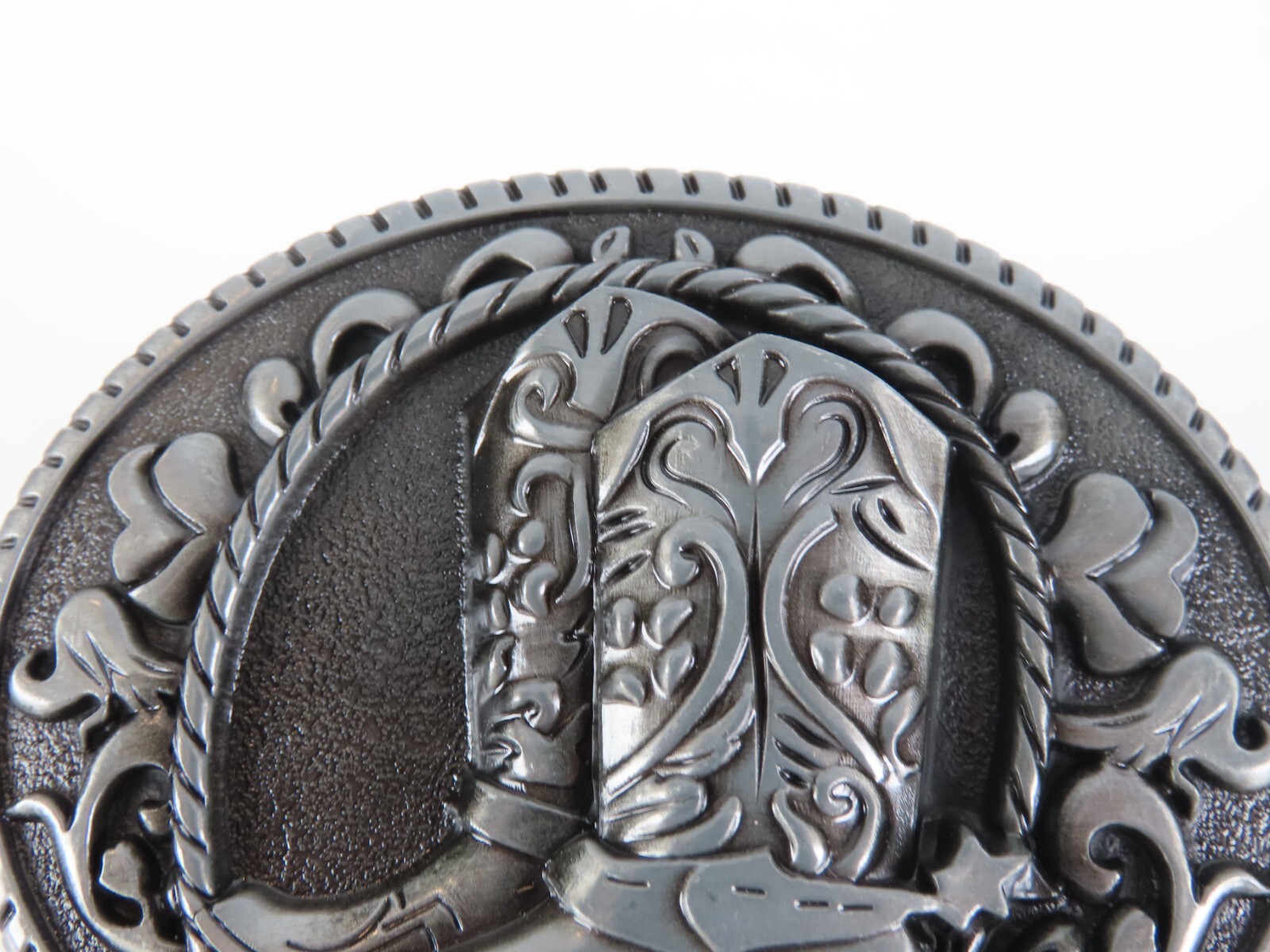 Cowboy Boots Metal Belt Buckle New