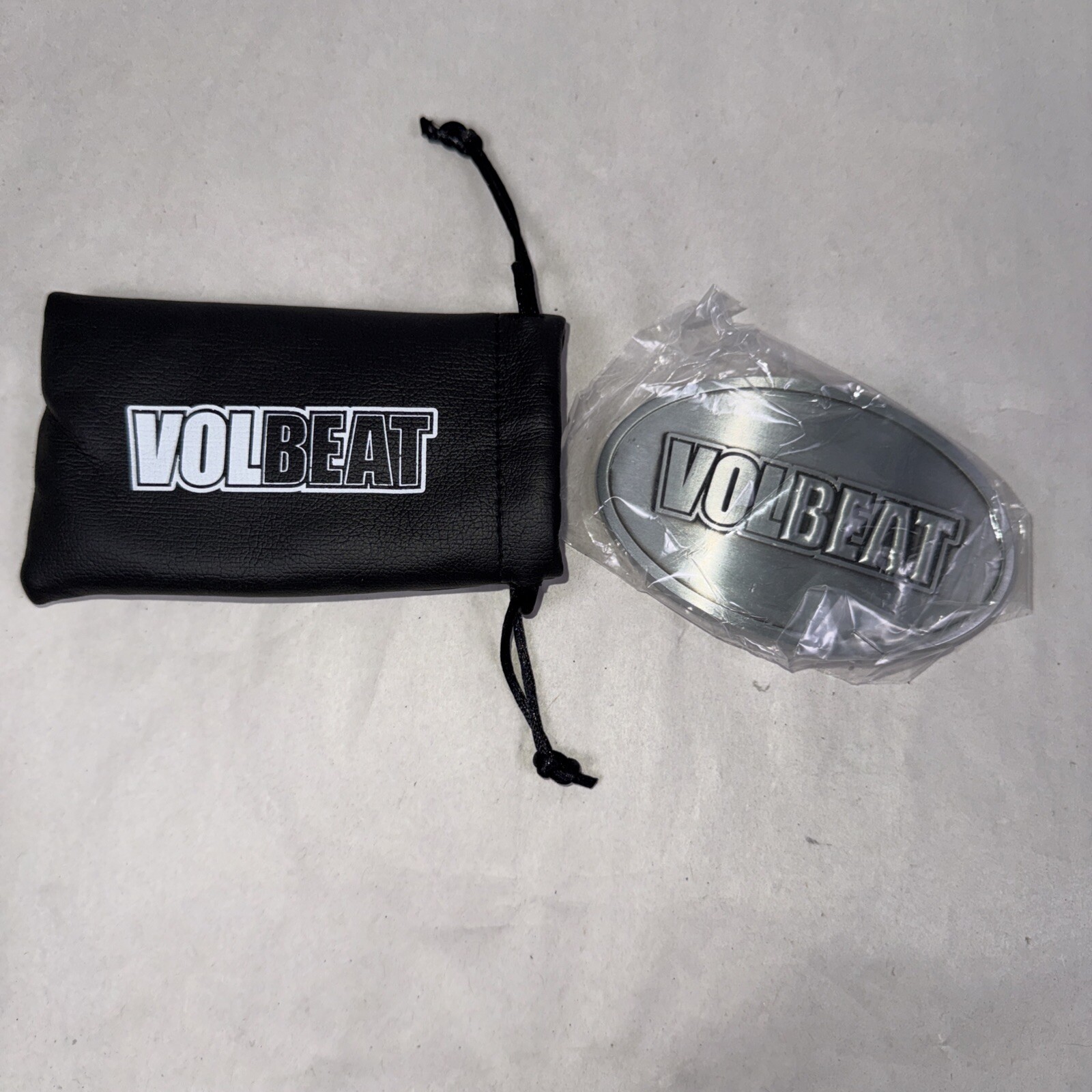 Volbeat Belt Buckle. New. 4” X 2.75”