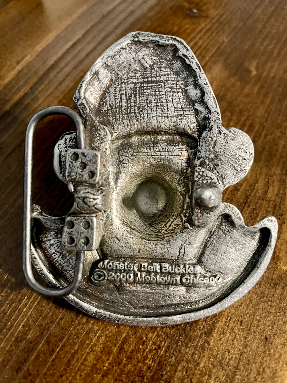 Monster Belt Buckle Fez Circus Monkey « Mobtown Chicago » 2000