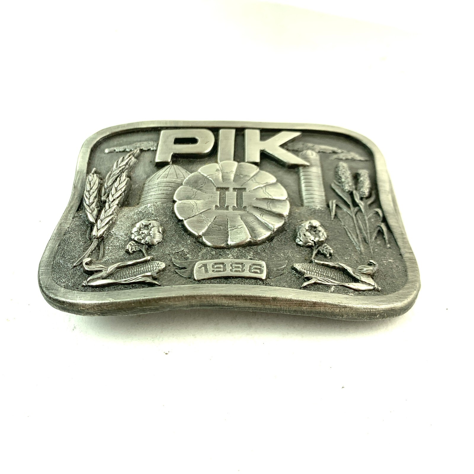 PIK II 1986 Metal Belt Buckle Iowa Premium & Specialty 492/5000
