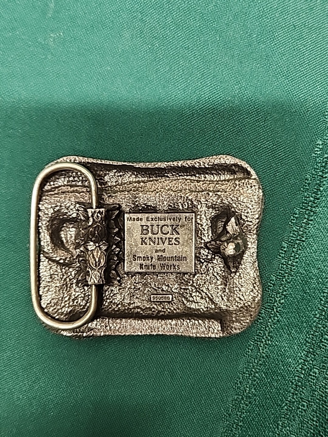 Buck Knives Smoky Mountain Knife Works Belt Buckle
