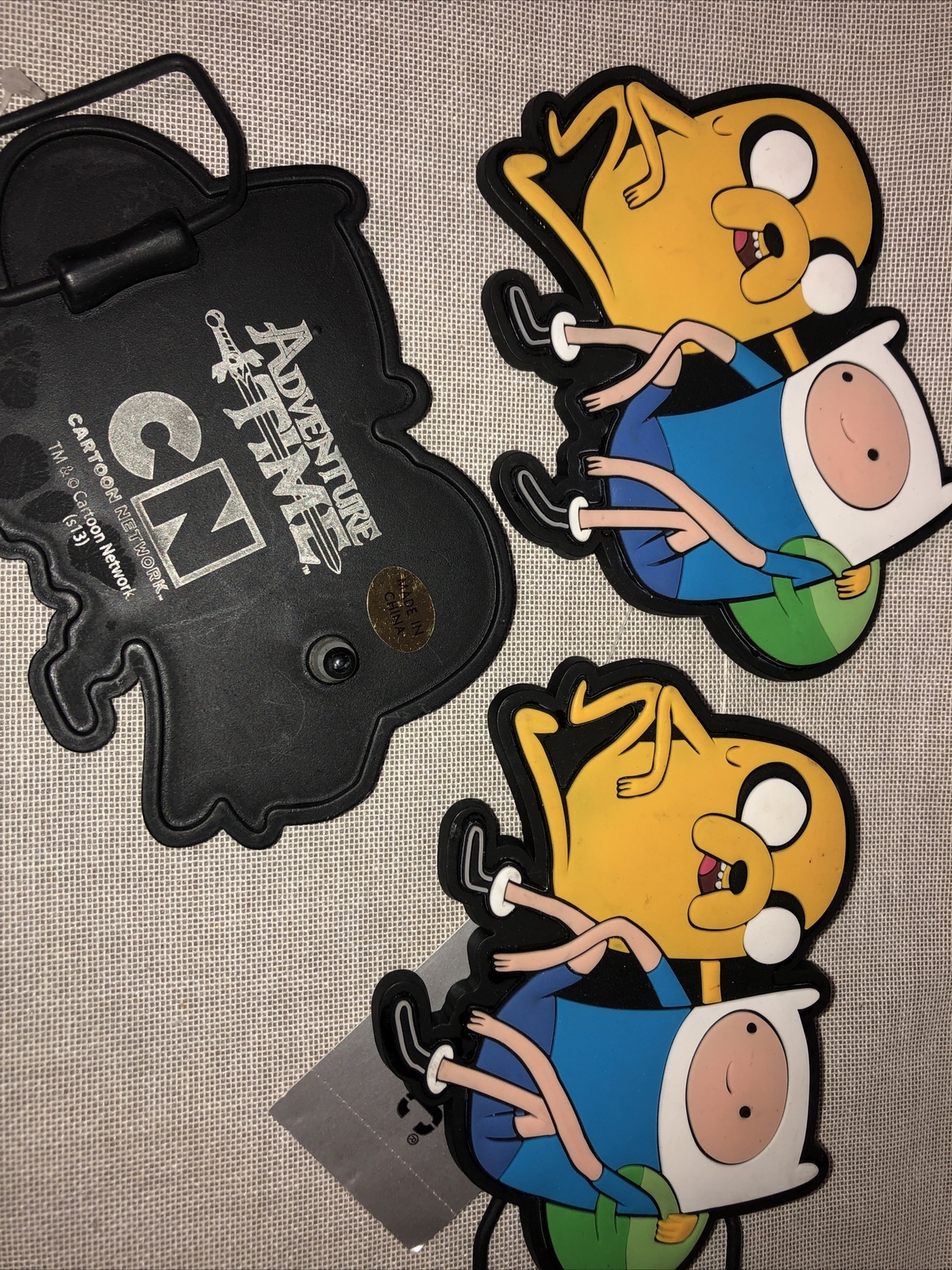 3 Set Adventure Time Finn & Jack Cartoon Network Official Legendary Belt Buckle