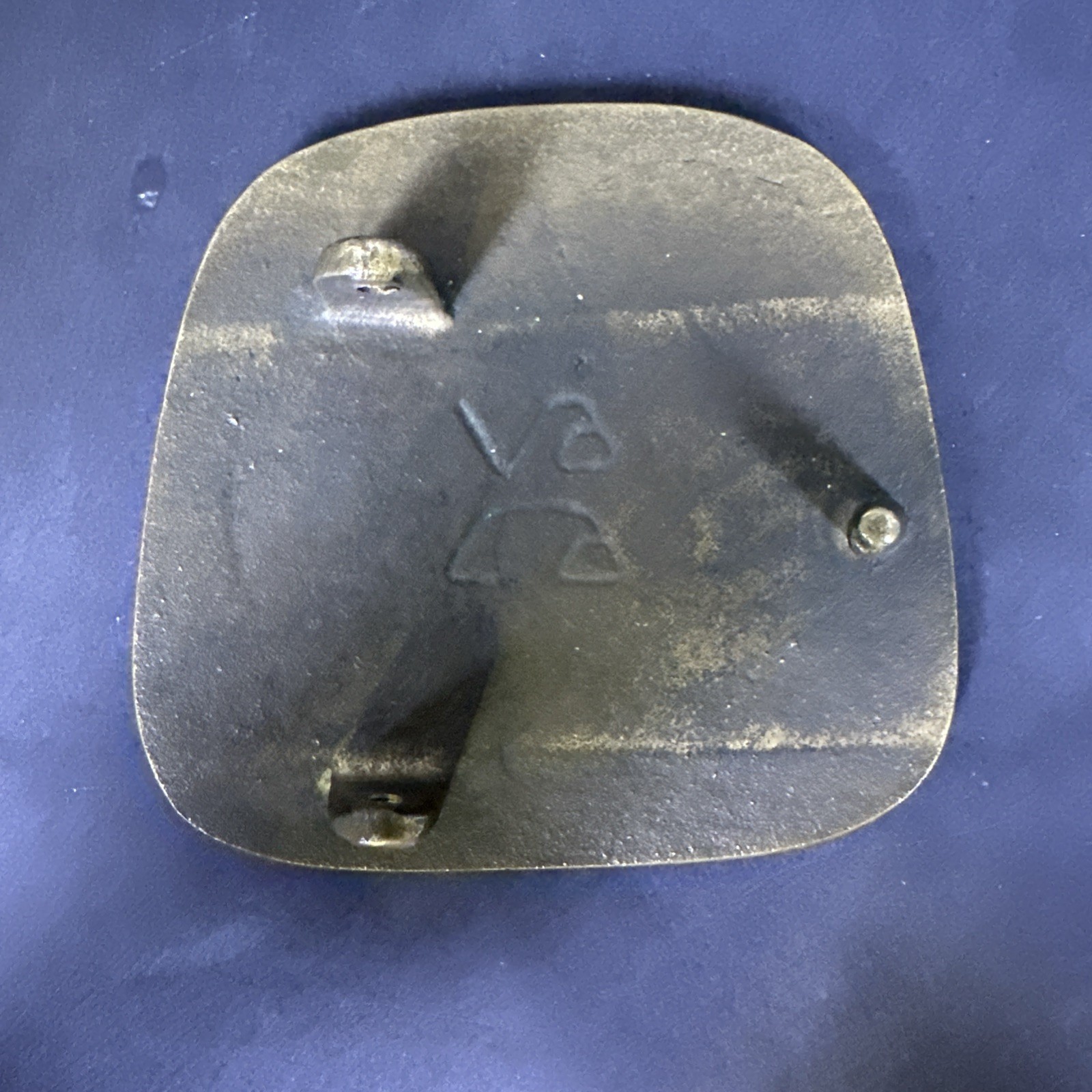 1970s Lion Solid Brass Hippie Rare Vintage Belt Buckle