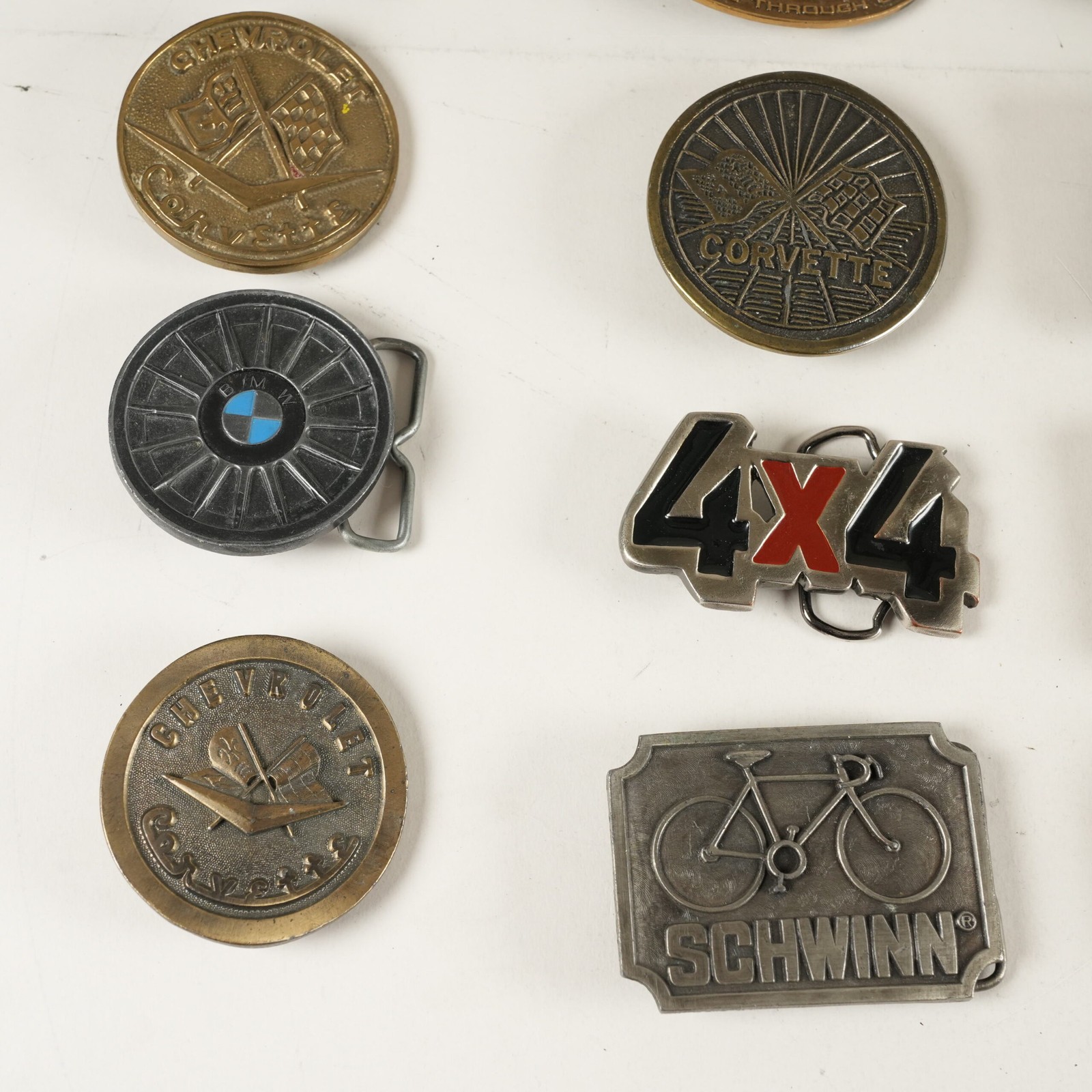 15x Vintage & Modern Belt Buckles Transportation Themed 32312