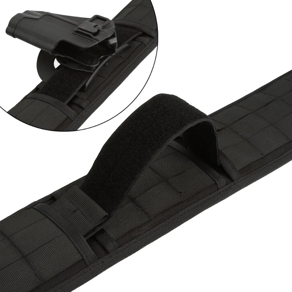 Tactical Molle Waist Belt Multifunctional Padded Patrol Belt Battle Waist Belt