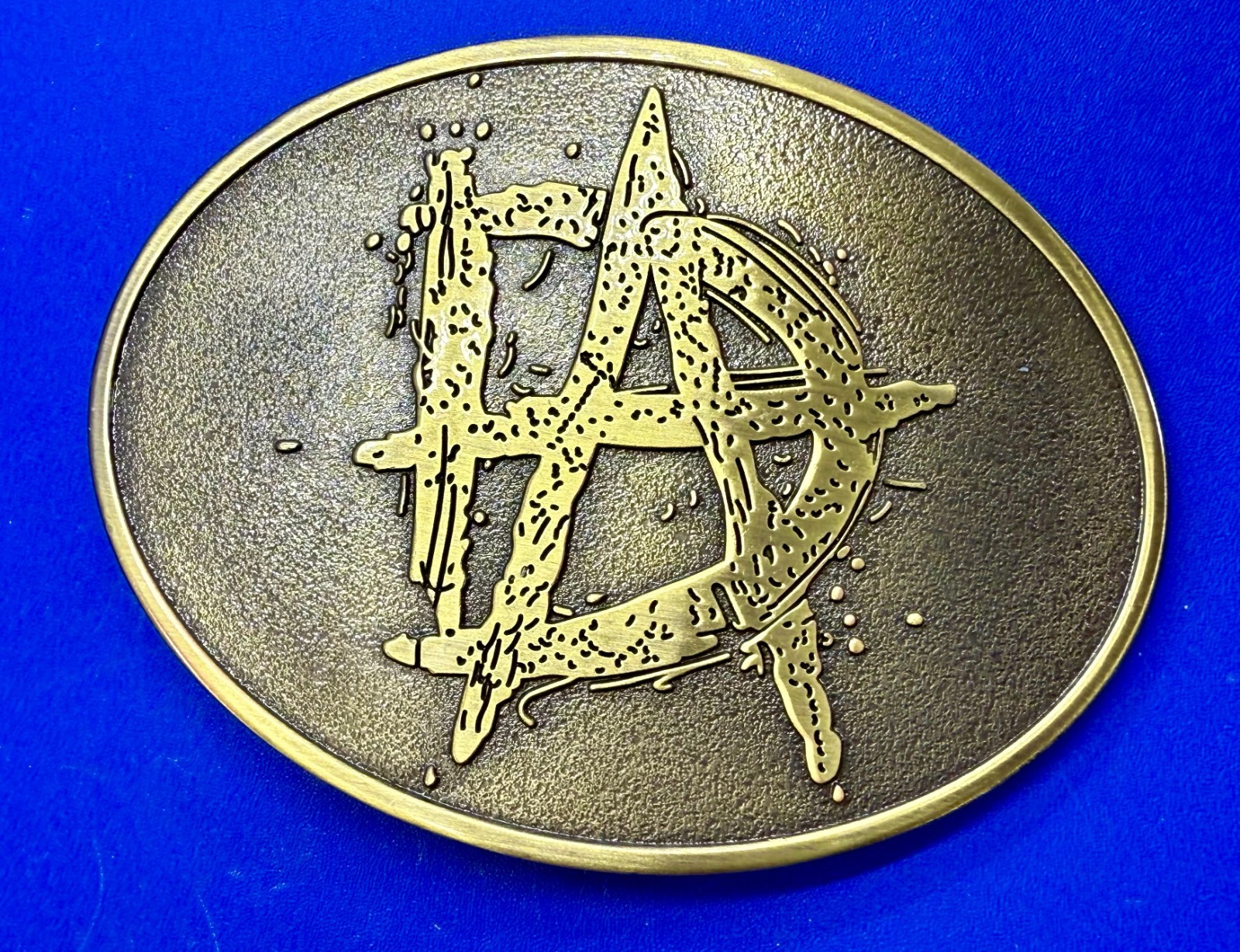 2016 WWE Wrestling Dean Ambros Lootcrate Exclusive Vintage Belt Buckle