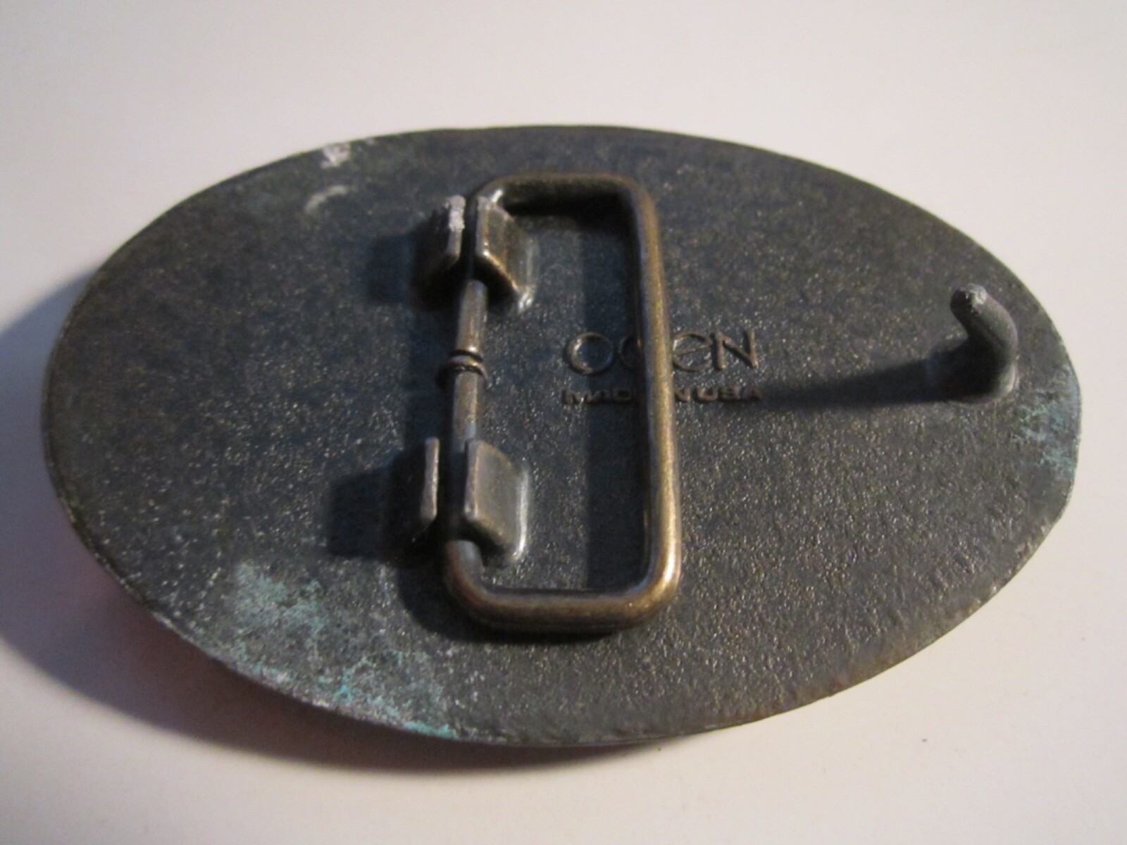 CHUCK « NAME » BELT BUCKLE BY ODEN- GW-13