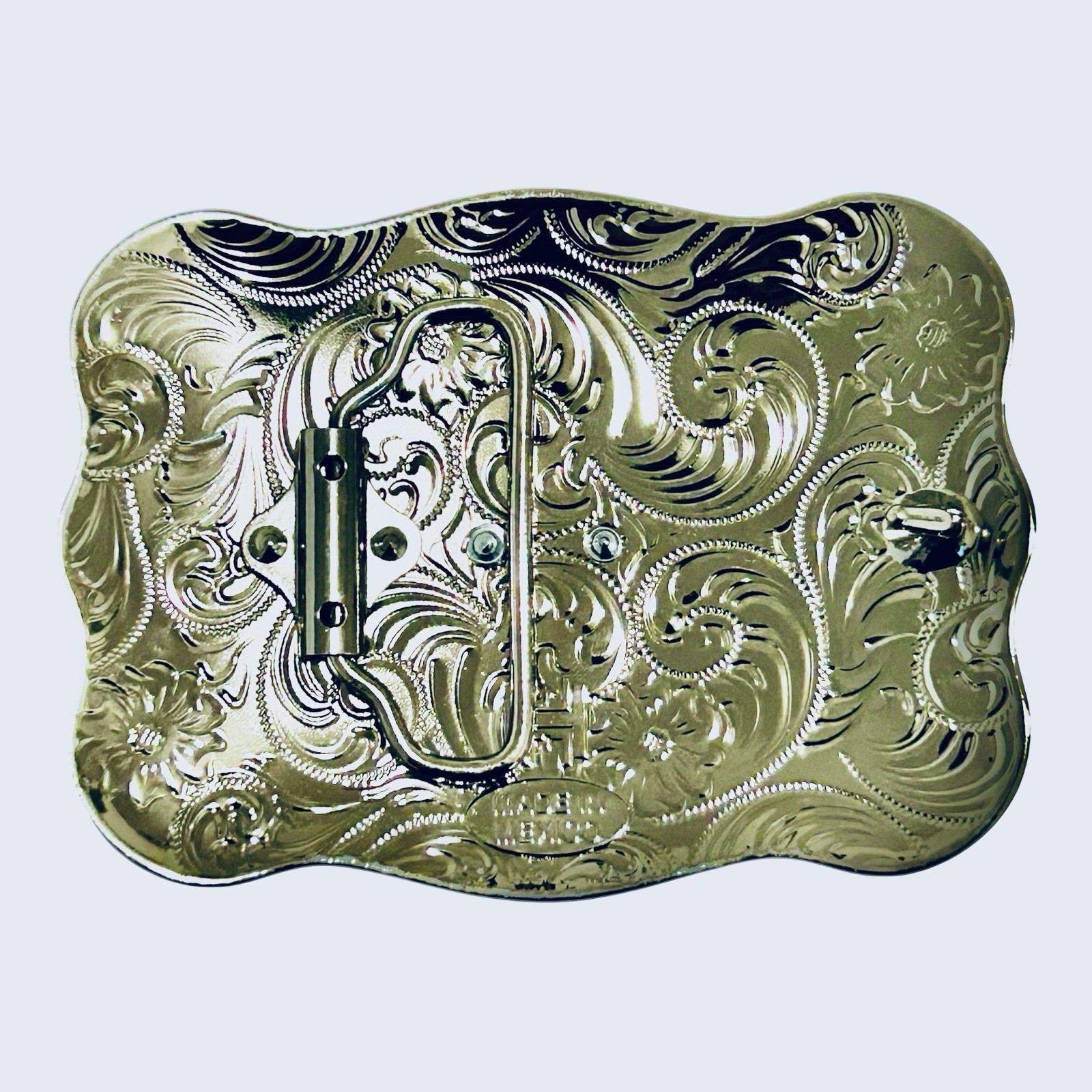 Horse Rodeo Western Cowboy Belt Buckle Hebilla Vaquera Con Caballo Mexico