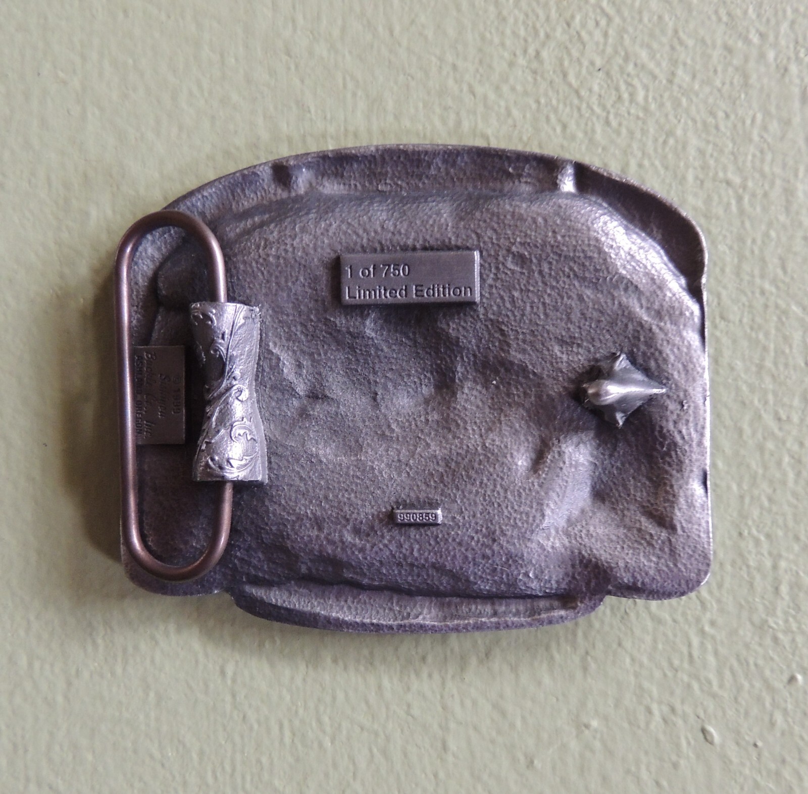 Limited Edition 1 of 750 Belt Buckle Rocky Mountain Brake 2000 Casper WY Elko NV