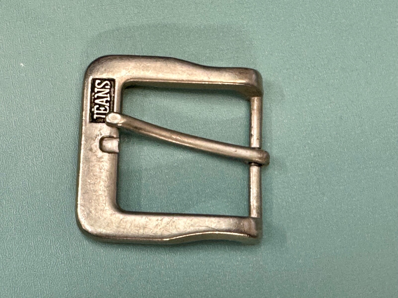 Jeans Brand Silver Tone Replacement Dress Belt Buckle