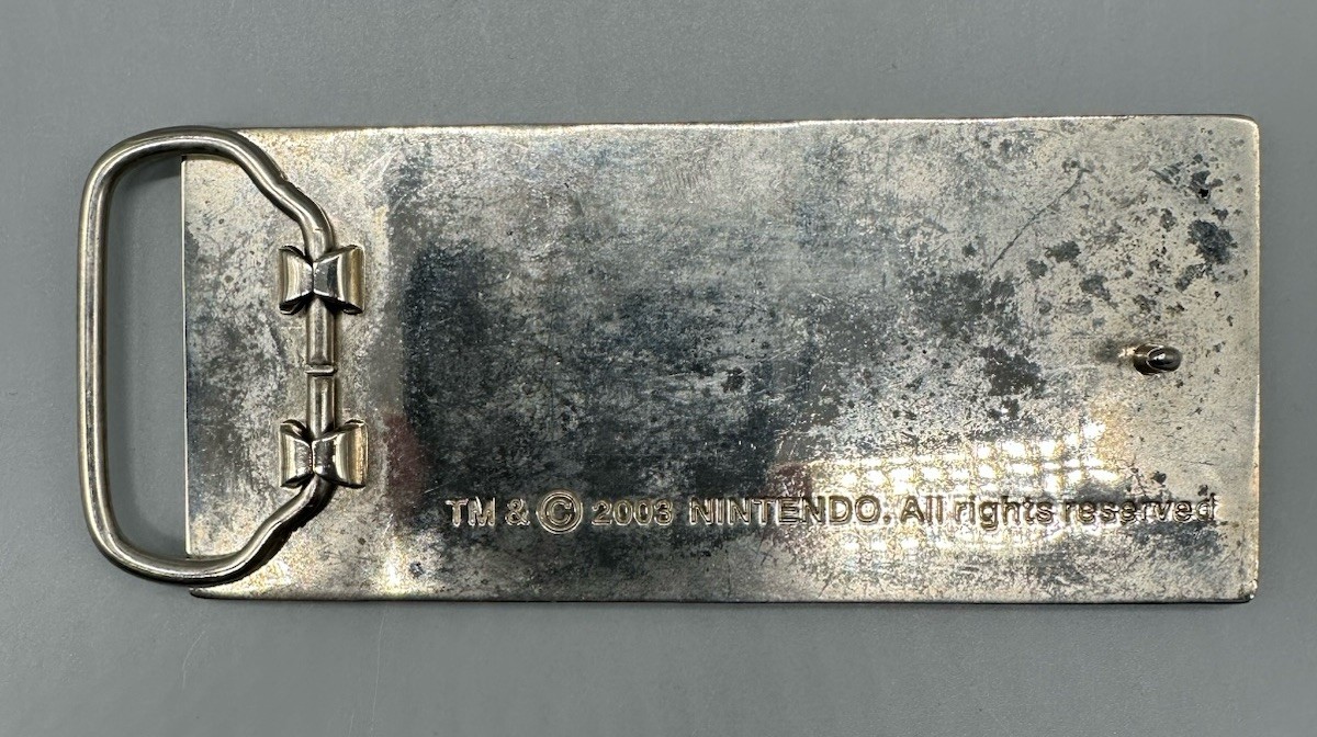 Vintage 2003 Nintendo NES Controller Belt Buckle