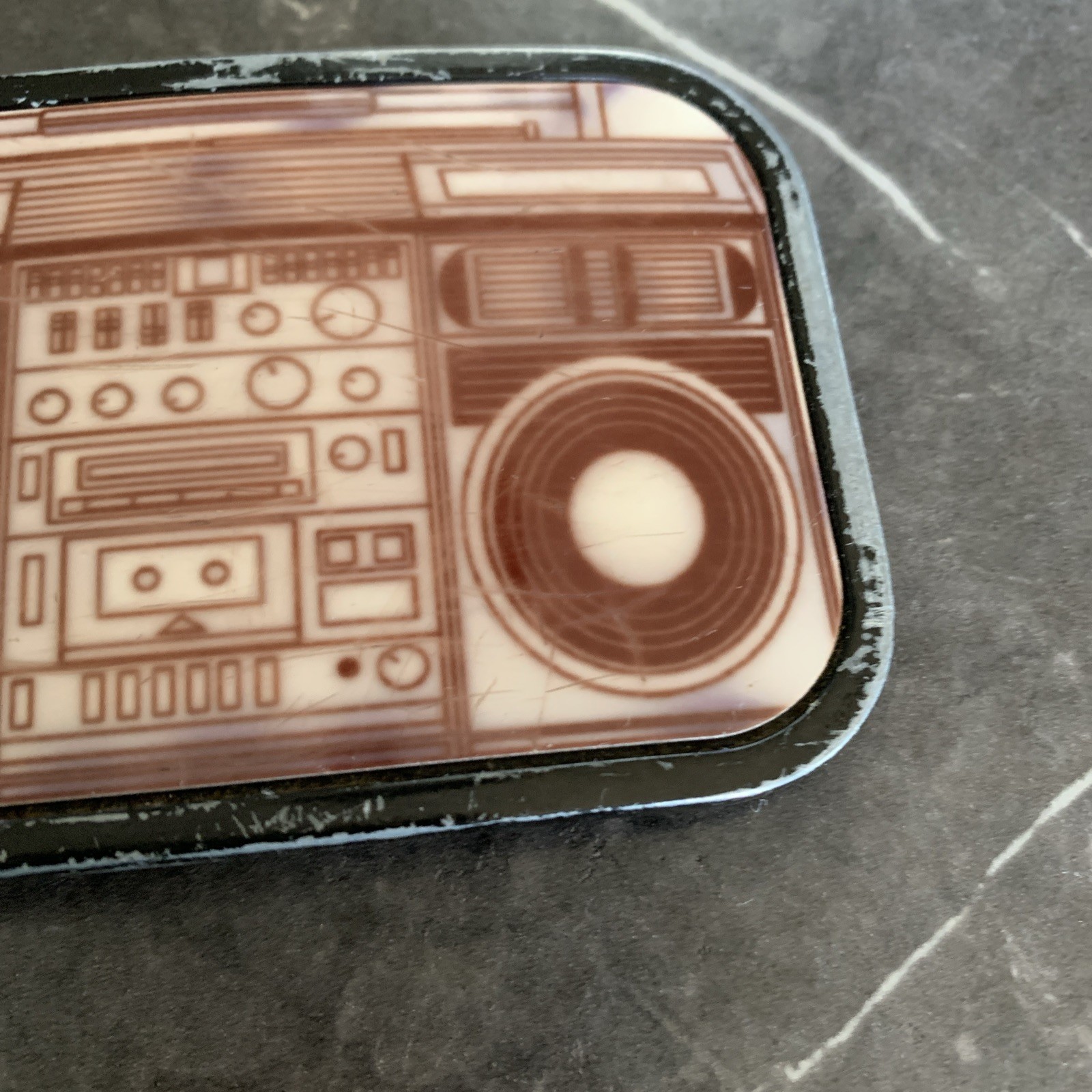 Boom box Belt Buckle by Buckle Down Journeys Exclusive