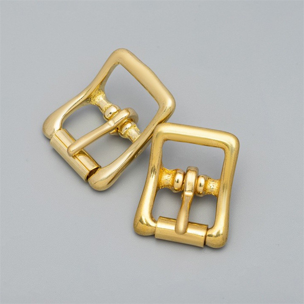 1Pc Solid Brass Buckle Square For Marine Outdoor Tack 3 Size Dog Pet Collars