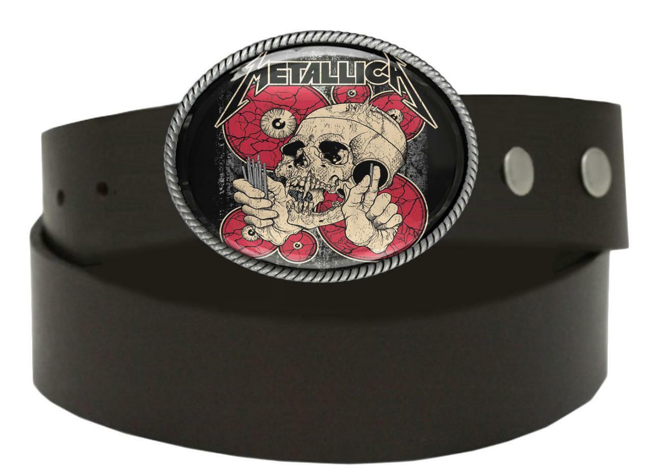 Metallica 80&rsquo;s Heavy Metal Band Handmade Artisan Belt Buckle