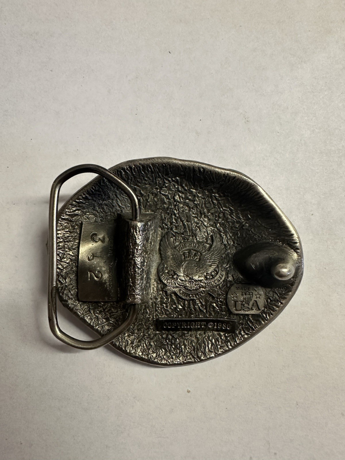 Teddy Theodore Roosevelt Mustache Belt Buckle – Great American Buckle Company