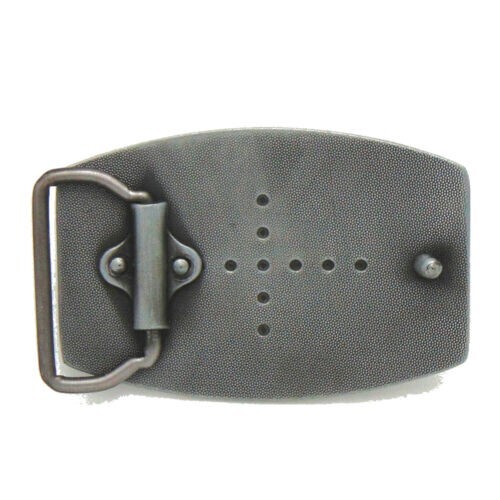 Cocky Belt Buckle Western Cowboy Native American Motorcyclist (CKY-01-B)