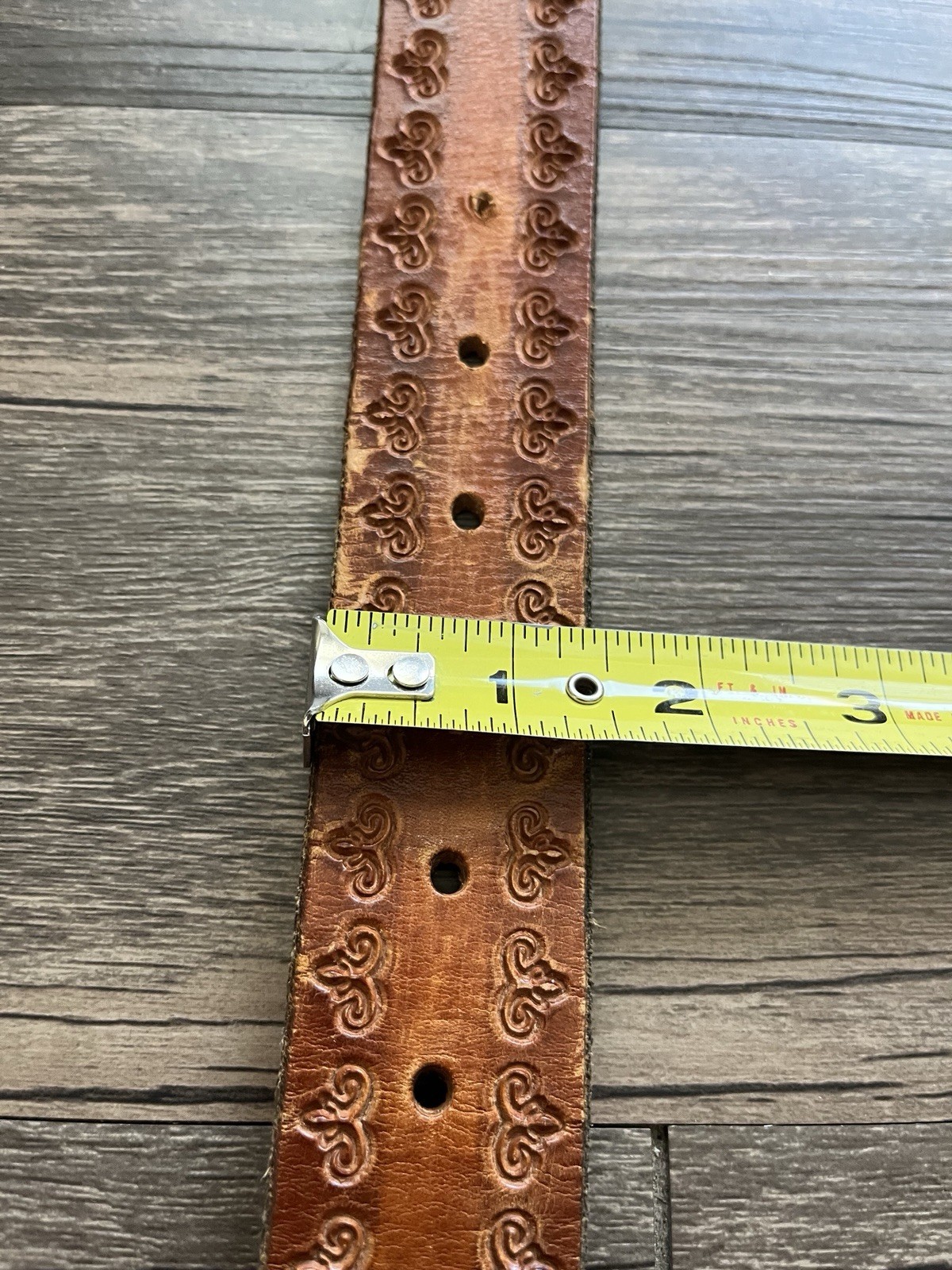 Initial Tennessee UT Monogram Western Cowboy Women Orange Sequin Belt / Buckle