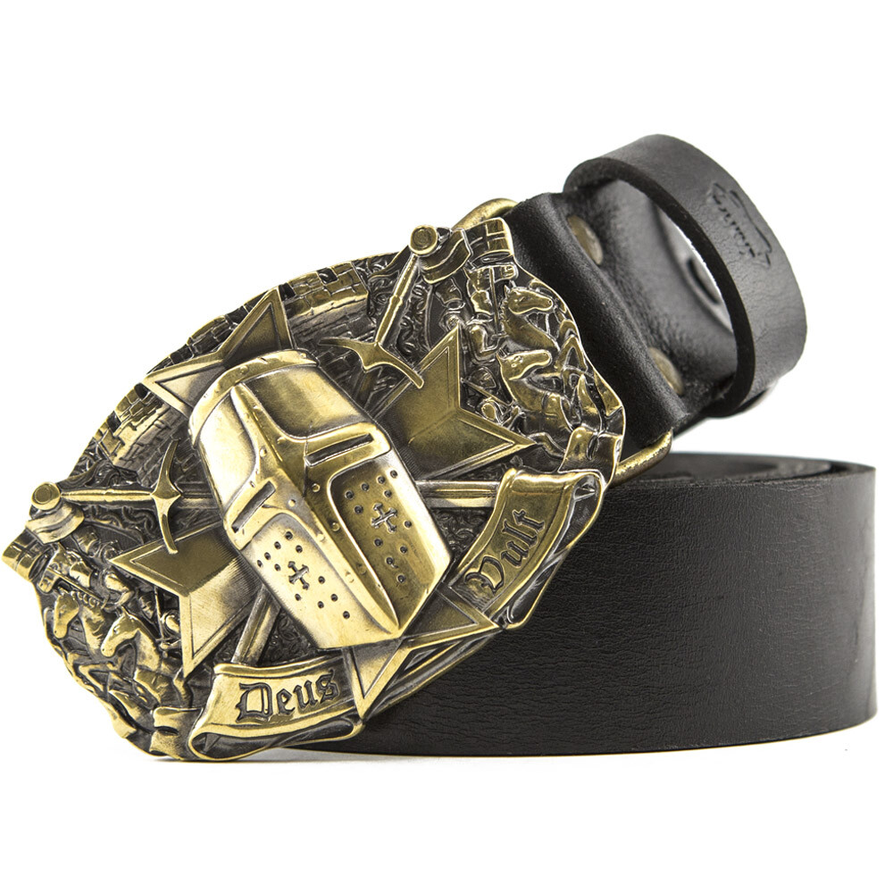 Belt buckle « Templar »; knight order belt buckle; Crusader Knight buckle