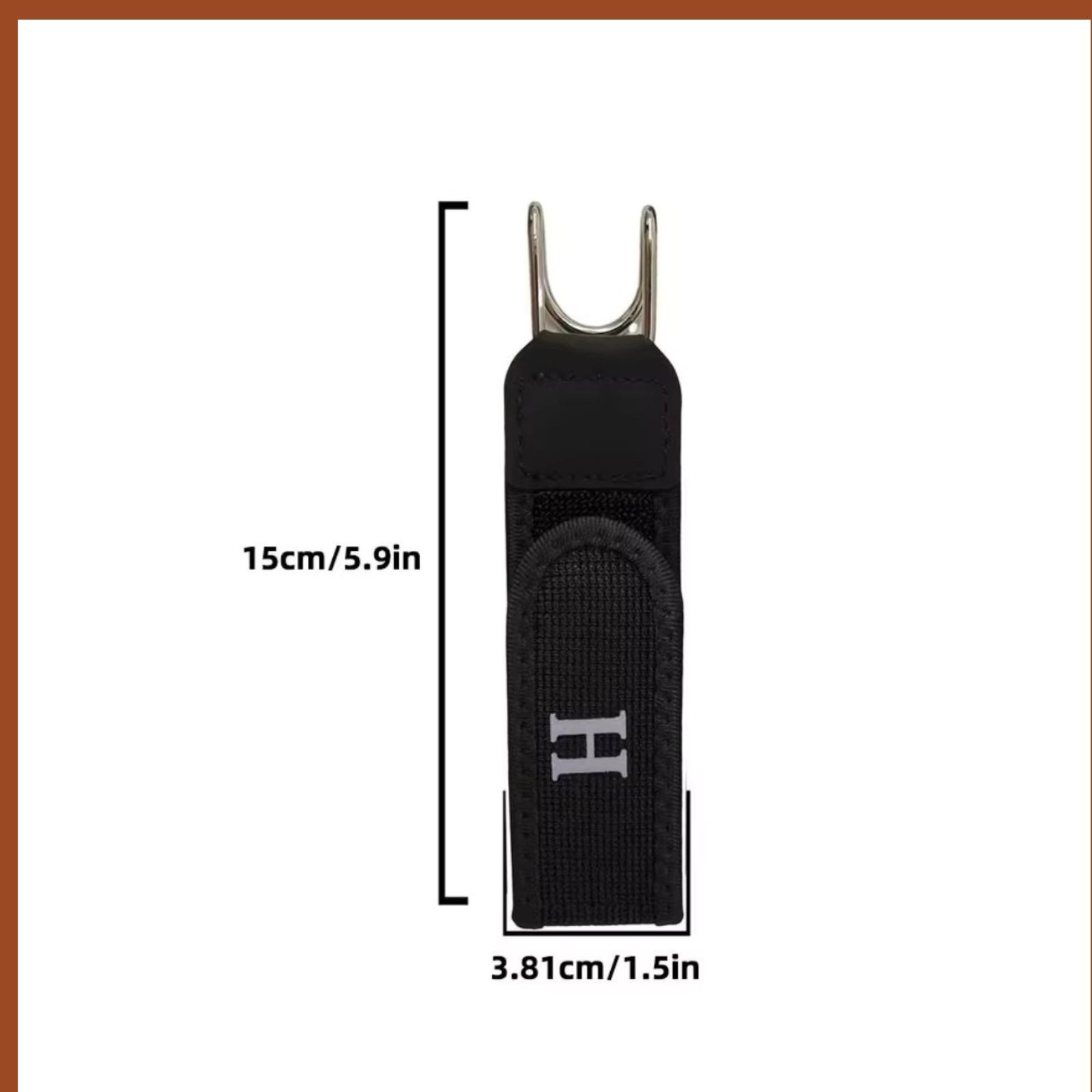 2PCS No Buckle Elastic Belt Hook Adjustable Waist Belt Clips for Men & Women