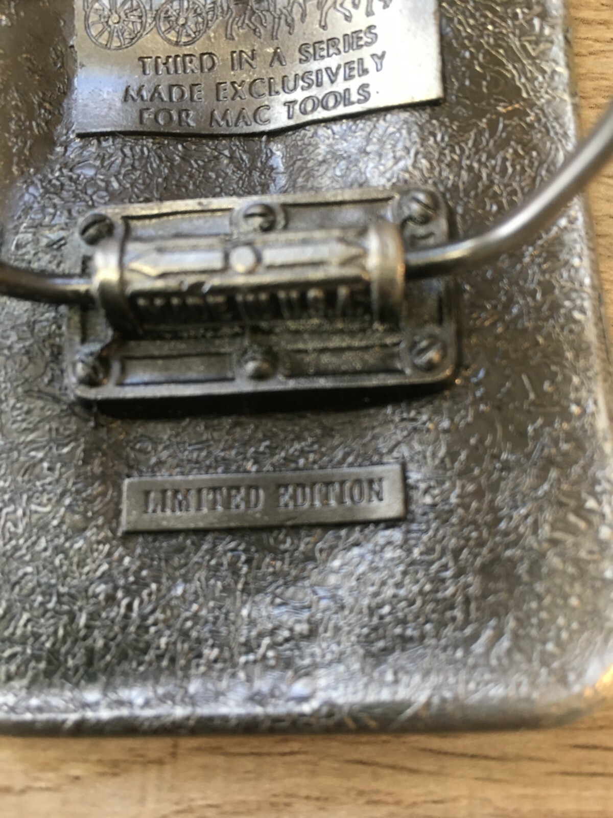 Limited Edition Mac Quality Tools for the Pro Belt Buckle 3rd in Series Truck