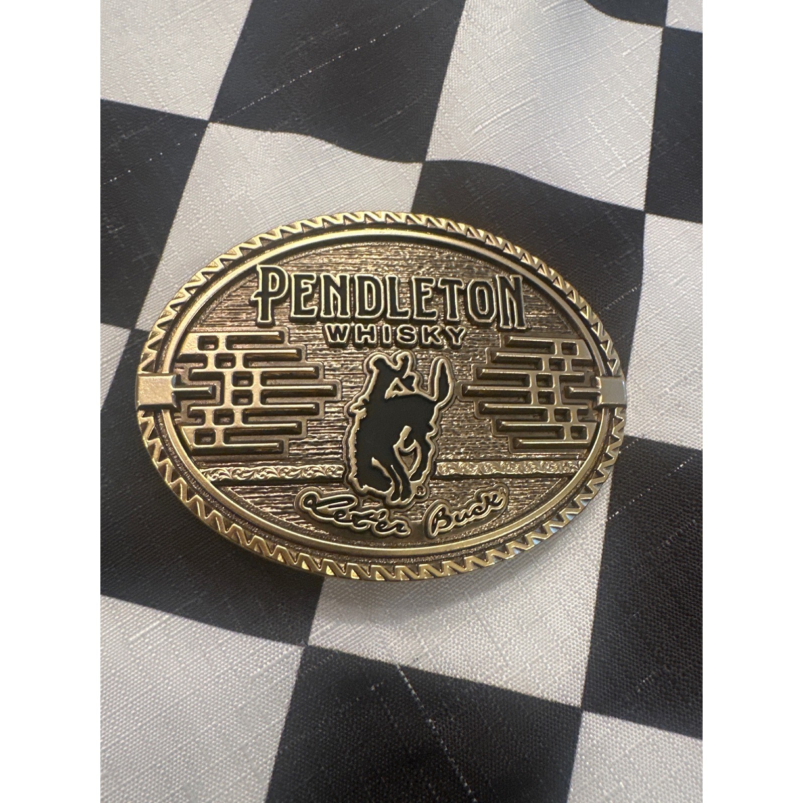 Montana Silversmiths Pendleton Whisky Let&rsquo;er Buck 2026 belt Buckle Limited