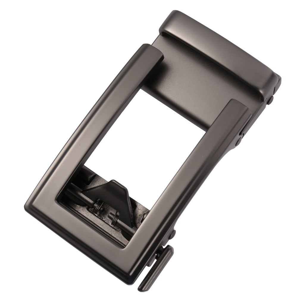 Men Alloy Automatic Buckle Casual Ratchet Belt Buckle for 3.3-3.5cm Wide belt