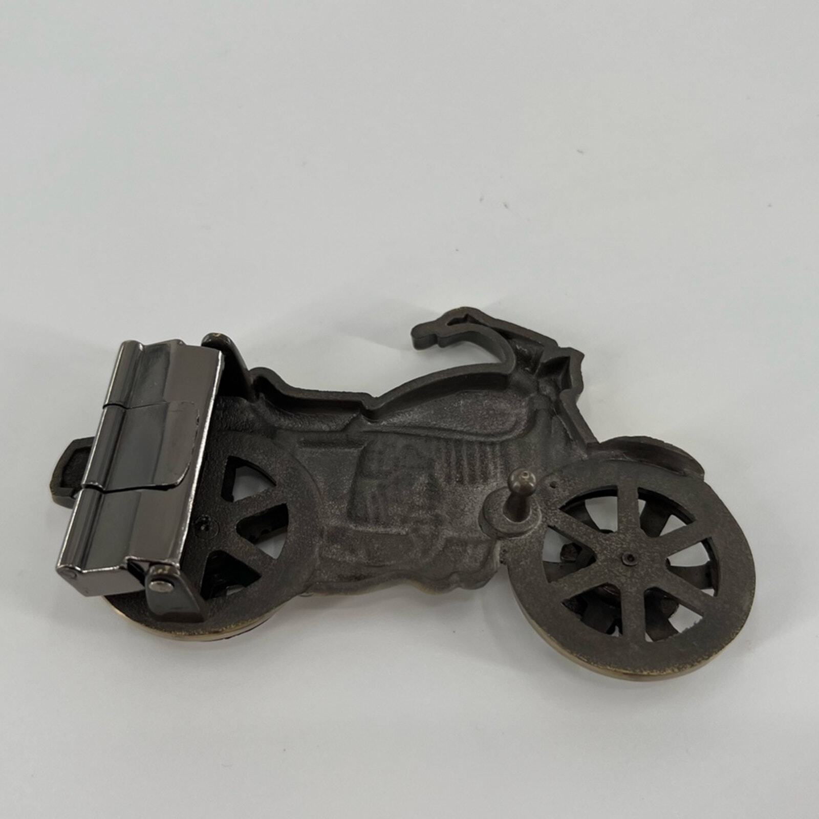 Motorcycle Spinning Wheels Belt Buckle $$$