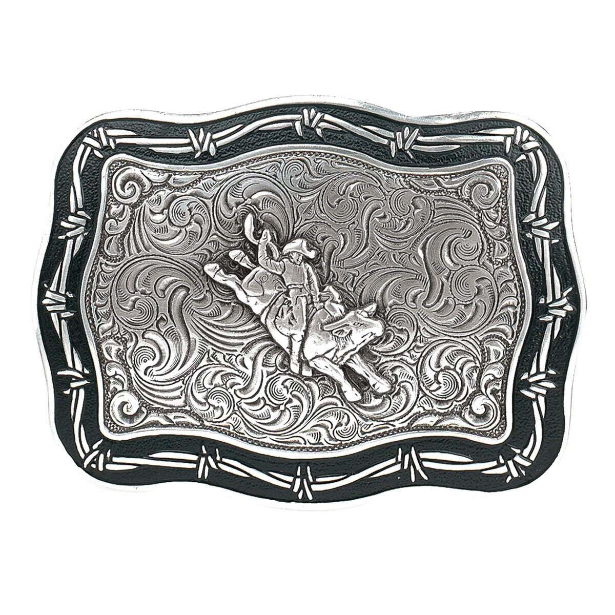 Nocona Men&rsquo;s Bull Rider Belt Buckle 38028