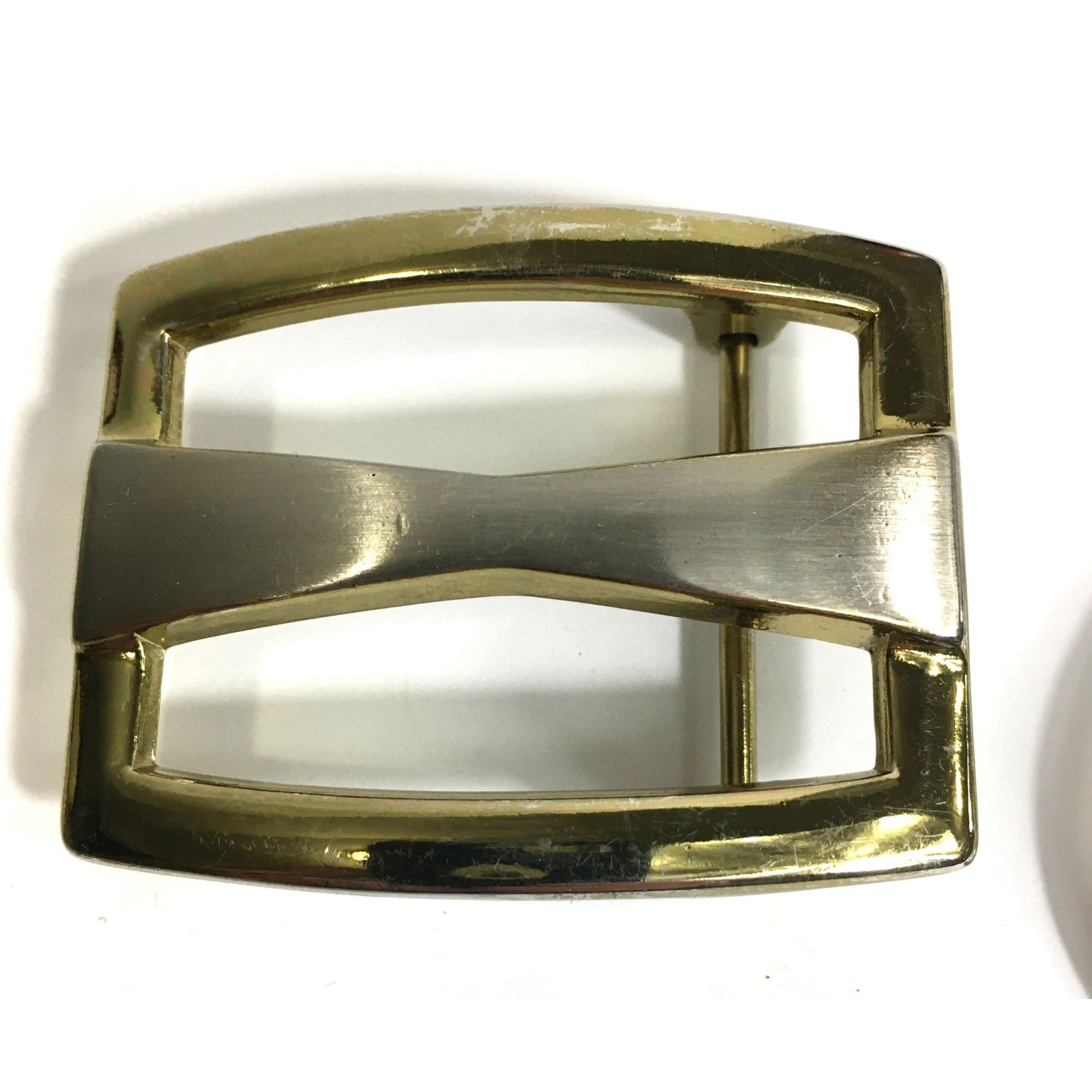 Frame Style Belt Buckles Lot 3 Different Silver Gold Replacement Craft Supplies