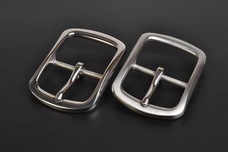 Solid Stainless Belt Buckle Vintage Classical Tongue Pin Hippie for 38/39mm Belt