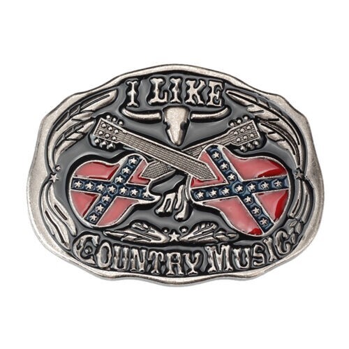 Country Music Belt Buckle Western Cowboy Native American (CMC-03)