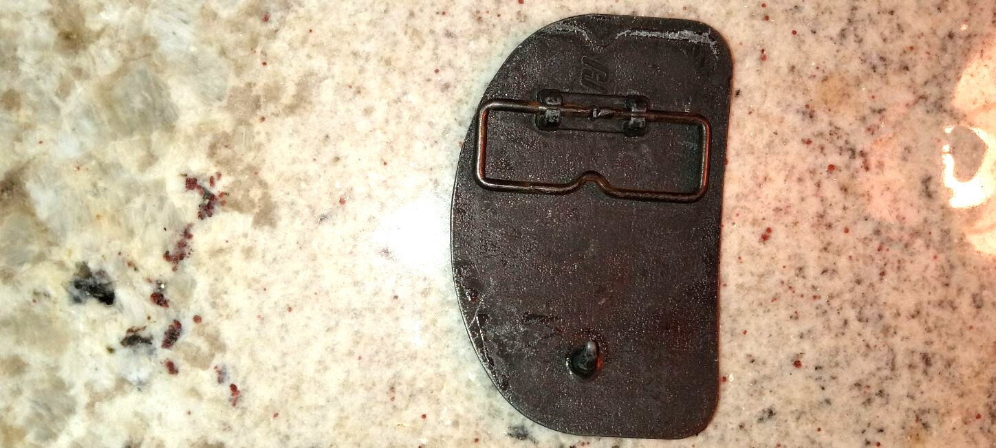 Raleigh Lights Vintage Belt Buckle Trucker Transportation by RJ Reynolds