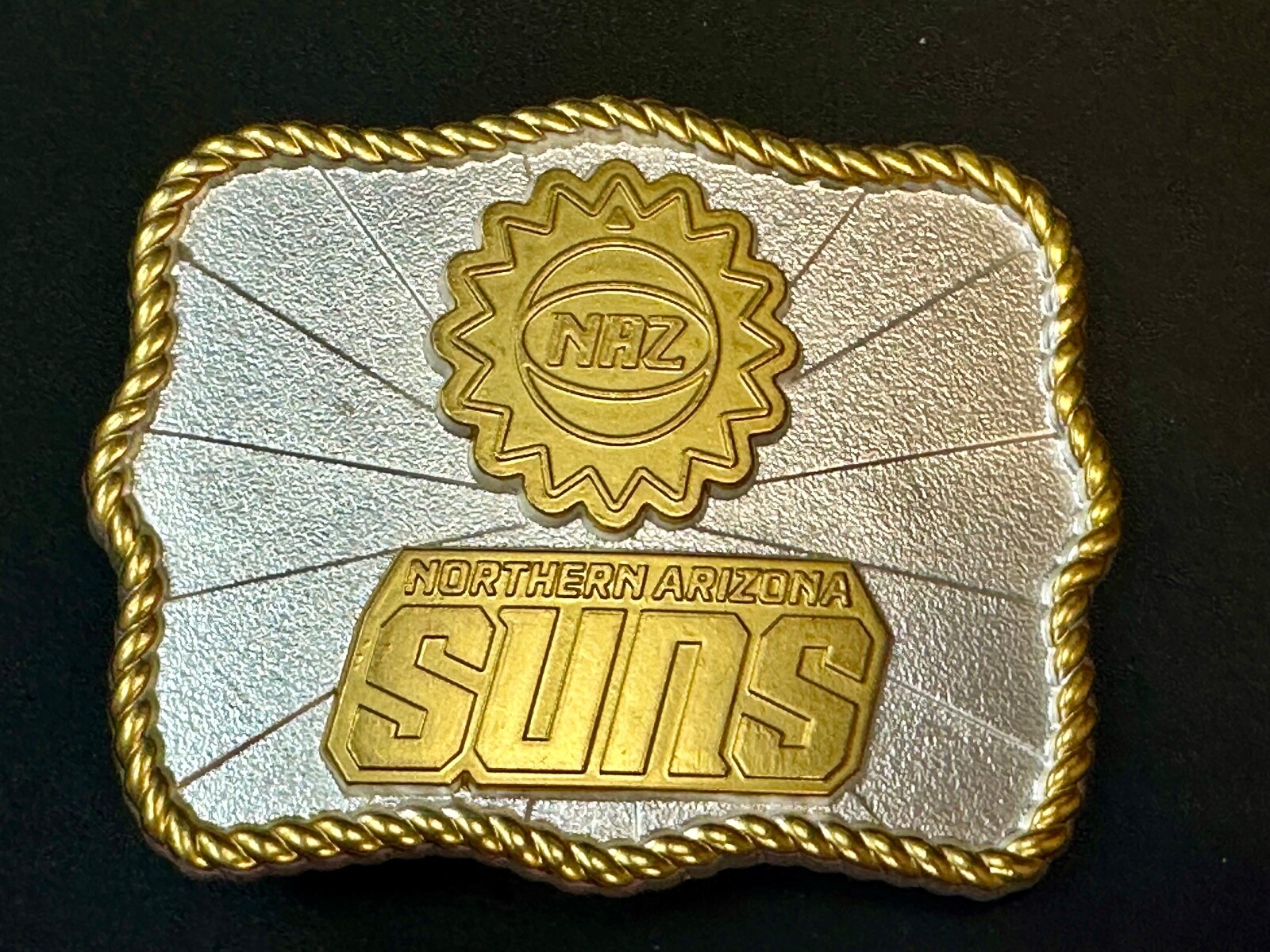 NAZ Northern Arizona Suns Basketball Team NBA G League Belt Buckle