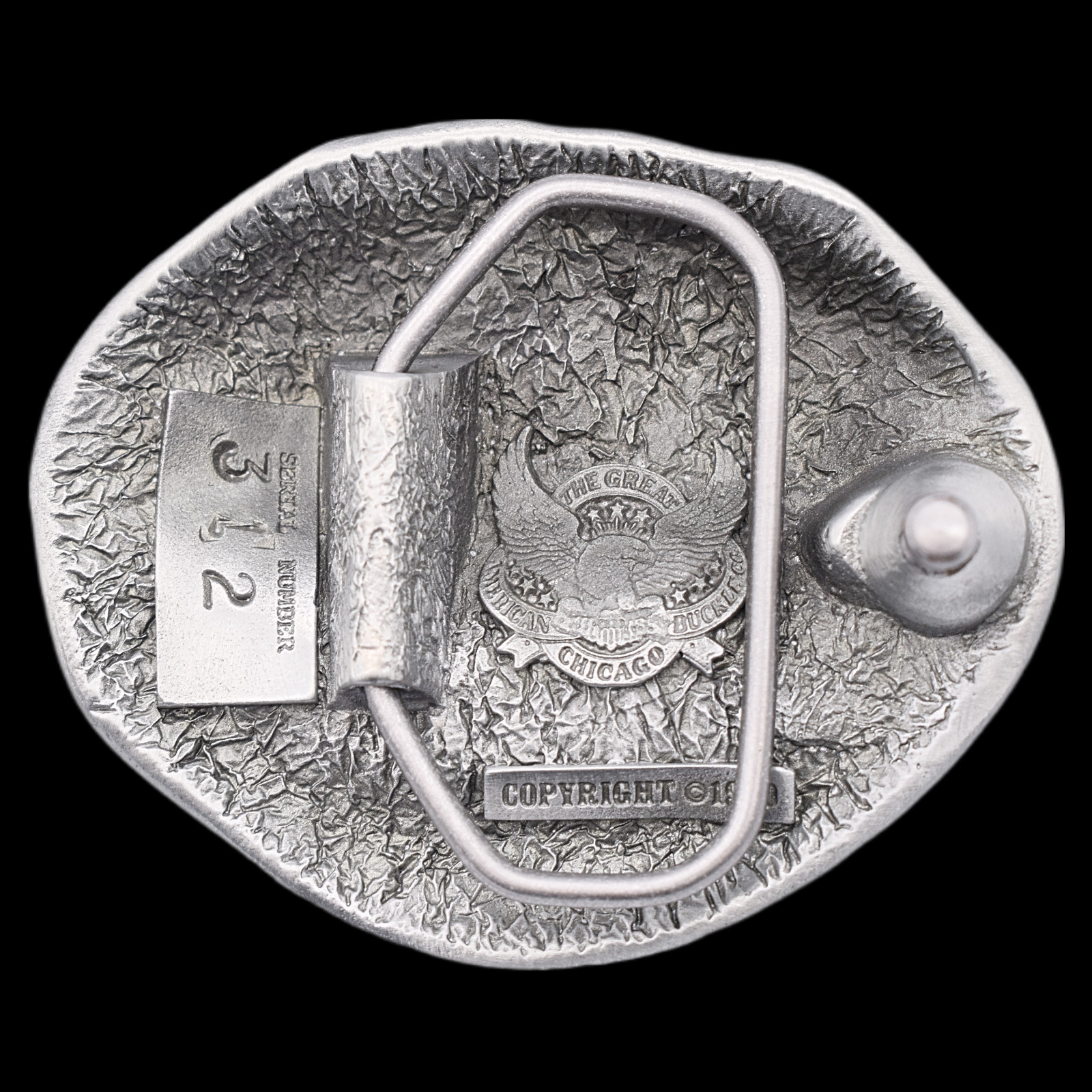 Moustache Mouth Smile Weird Funny Belt Buckle