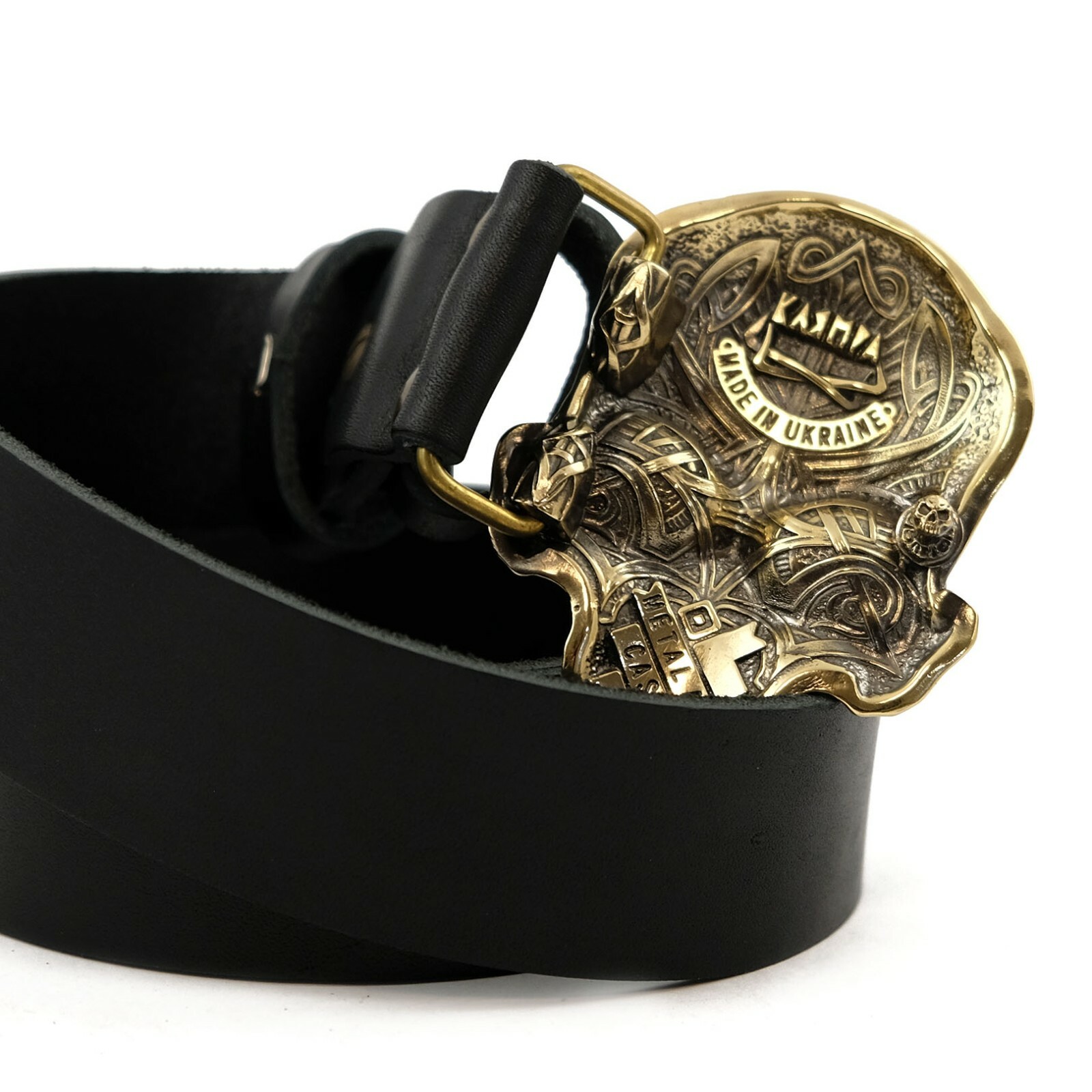 Skull belt buckle, Human skull solid brass buckle, Jolly Roger brass belt buckle