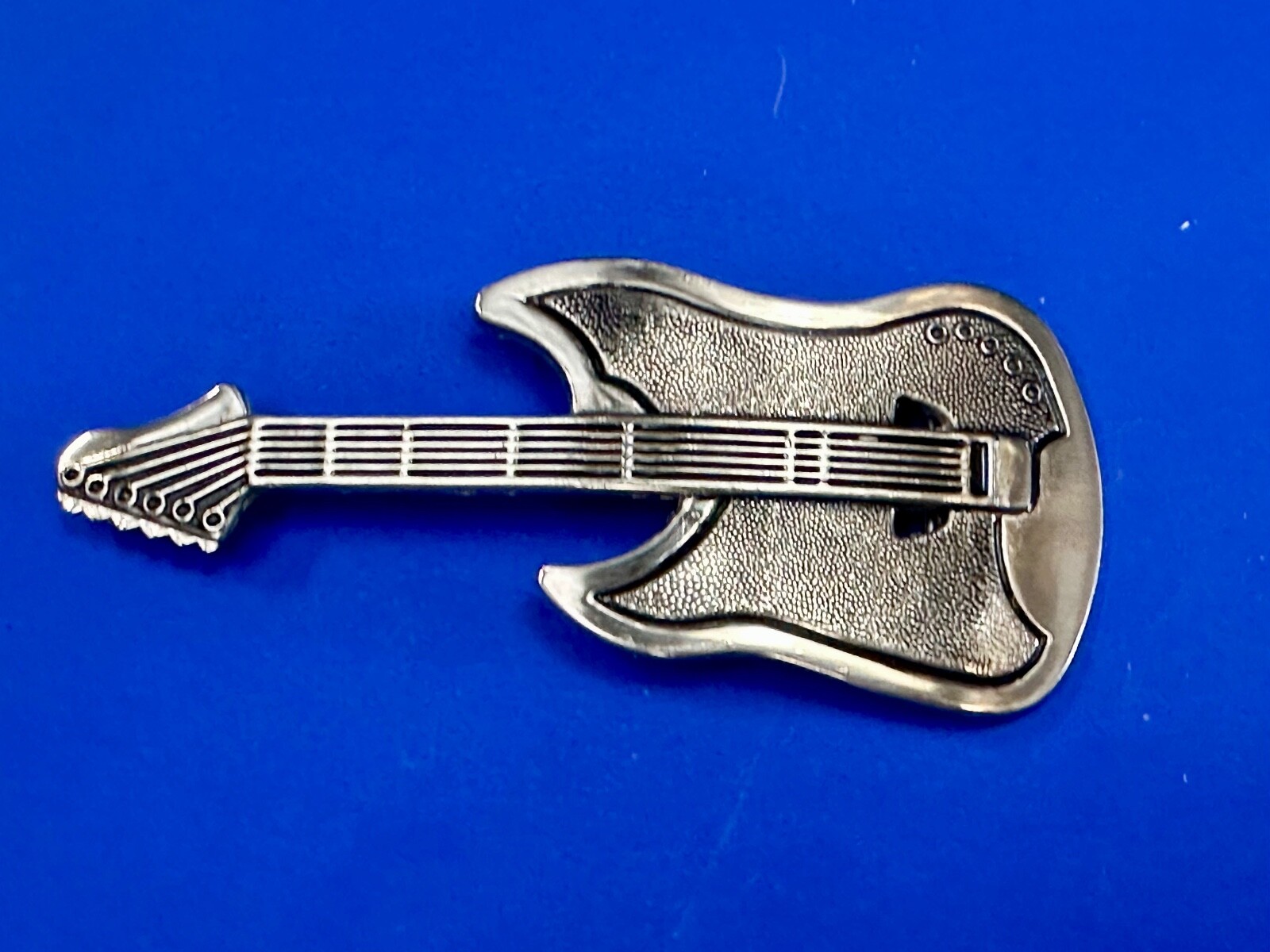 Electric Rock Guitar – Music Band – Different Cutout Vintage Belt Buckle