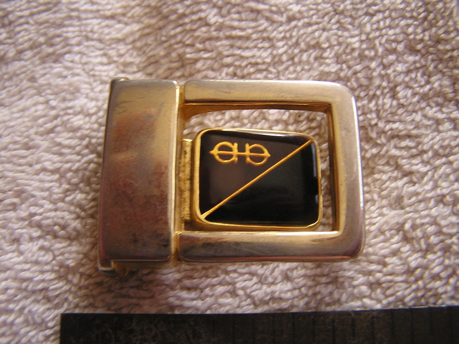 Art Deco Belt Buckle Taiwan ROC